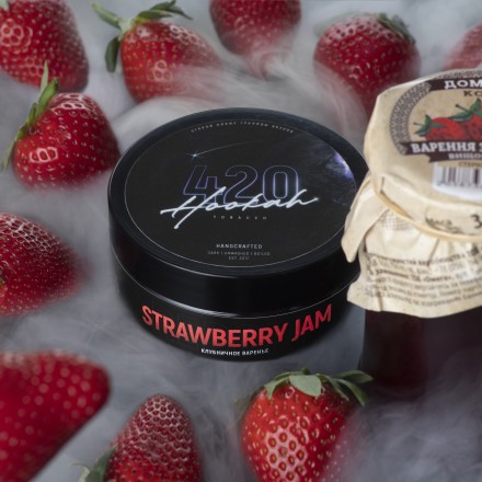 Табак 4.20 Strawberry Jam 250 грамм (клубничное варенье)