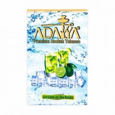Табак Adalya Ice Lime On The Rocks 50 грамм (напоминает коктейль мохито)
