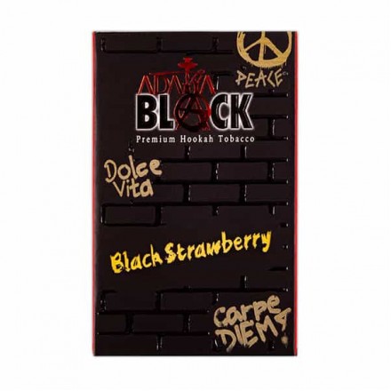 Табак ADALYA BLACK Strawberry 50 грамм (клубника)