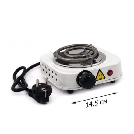 Электрическая плитка для розжига угля 500W (мини)