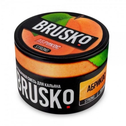 Бестабачная смесь Brusko Strong Line 50 грамм (абрикос)