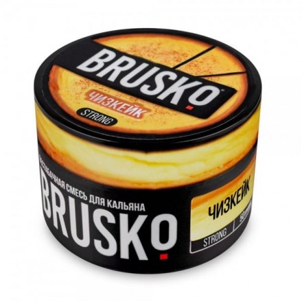 Бестабачная смесь Brusko Strong Line 50 грамм (чизкейк)