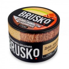 Бестабачная смесь Brusko Strong Line 50 грамм (дыня с кокосом и карамелью)