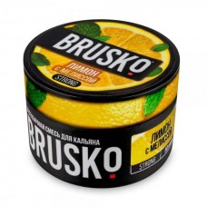 Бестабачная смесь Brusko Strong Line 50 грамм (лимон с мелиссой)