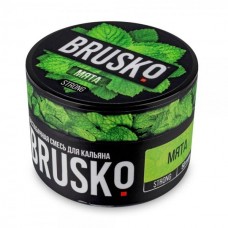 Бестабачная смесь Brusko Strong Line 50 грамм (мята)
