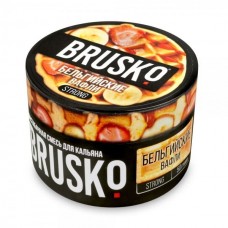 Бестабачная смесь Brusko Strong Line 50 грамм (бельгийские вафли)