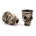 Чаша для кальяна глина Chines Skull (эмаль)
