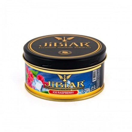 Табак Jibiar Ice Raspberry 250 грамм (малина лёд)
