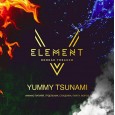 Табак Element V Yummy Tsunami 25 грамм (ананас папайя сгущенка пихта мороз)