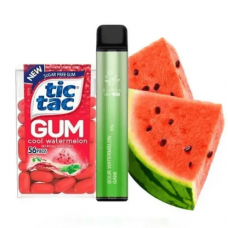 Одноразка Elf Bar Sour Watermelon Gum 1500 Ultra затяжек