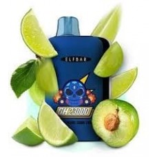 Одноразка Elf Bar Green Plum Sour Lime 23000 затяжек (зелена слива кислий лайм)