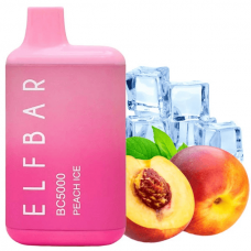 Одноразка Elf Bar Peach Ice BC 5000 затяжек (персик лед)