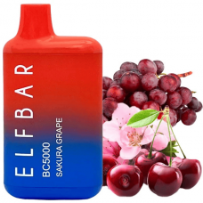Одноразка Elf Bar Sakura Grape BC 5000 затяжек (сакура виноград)