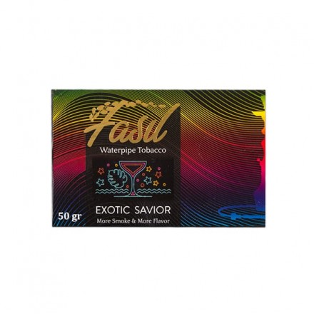 Табак Fasil Exotic Savior 50 грамм (сочетание спелых экзотических фруктов)
