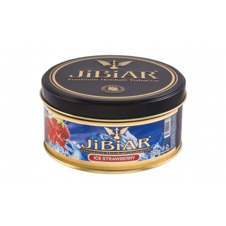 Табак Jibiar Ice Strawberry 500 грамм (клубника лёд)