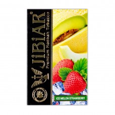 Табак Jibiar Ice Melon Strawberry 50 грамм (дыня клубника лёд)