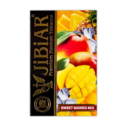 Табак Jibiar Sweet Mango Mix 50 грамм (лёд манго ананас)