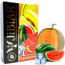 Табак Jibiar Ice Double Melon 50 грамм (дыня арбуз лёд)