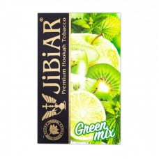 Табак Jibiar Green Mıx 50 грамм (зеленое яблоко лайм)