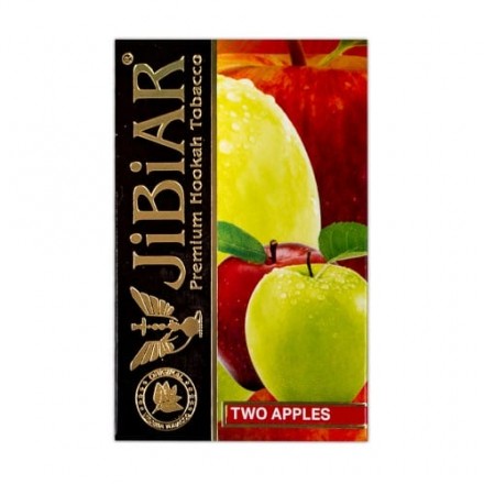 Табак Jibiar Two Apples 50 грамм (двойное яблоко)