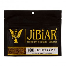 Табак Jibiar Ice Green Apple 100 грамм (ледяное зеленое яблоко)