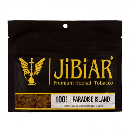 Табак Jibiar Paradise Island 100 грамм (арбуз ваниль дыня манго)