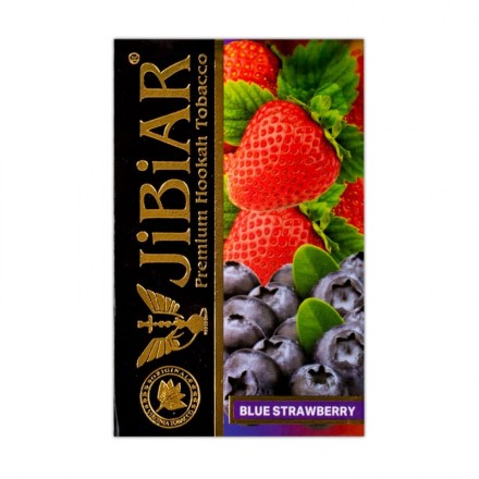 Табак Jibiar Blue Strawberry 50 грамм (черника клубника)
