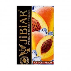 Табак Jibiar Ice Gold Peach 50 грамм (золотой персик лёд)