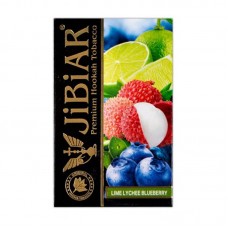 Табак Jibiar Lime Lychee Blueberry 50 грамм (лайм личчи черника)