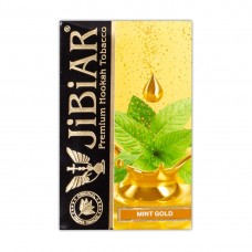 Табак Jibiar Mint Gold 50 грамм (золотая мята)
