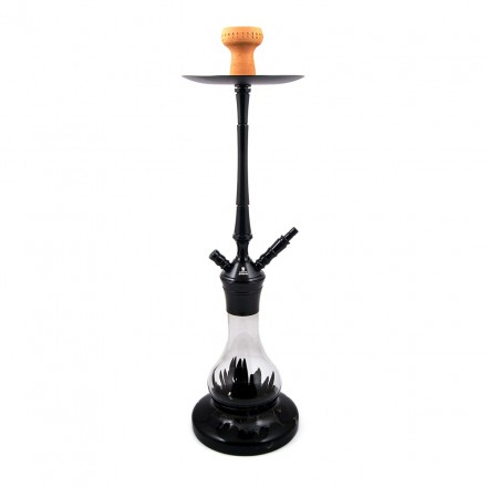 Кальян Kaya Black Spot ELOX 630FL Lance Schliff Silber 2 s