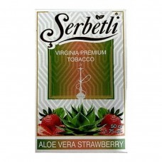 Табак Serbetli Strawberry Aloe Vera 50 грамм (клубника и алоэ)