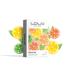 Табак Loud Citrus Mix 50 грам (кислий мікс цитрусів)