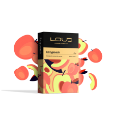 Табак Loud Eazypeach 40 грам (солодкий соковитий персик)