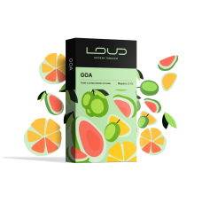 Табак Loud Goa 100 грам (ґуава з цитрусовими нотками)