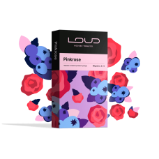 Табак Loud Pinkrose 100 грам (чорниця зі смаком рожевої троянди)