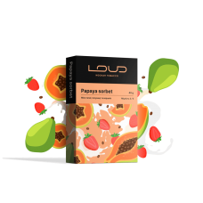 Табак Loud Papaya Sorbet 40 грамм (папайовий сорбет)
