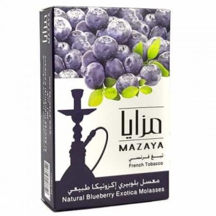 Табак MAZAYA Blueberry Exotica 50 грамм (черника)