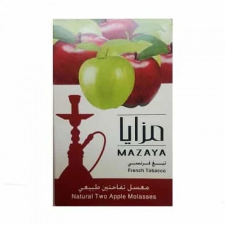 Табак MAZAYA Two Apples 50 грамм (двойное яблоко)