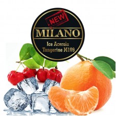 Табак Milano Ice Acerola Tangerine M109 50 грамм (лёд черешня ацерола мандарин)