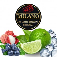 Табак Milano Ice Lychee Blueberry Lime M131 50 грамм (лёд личи черника лайм)