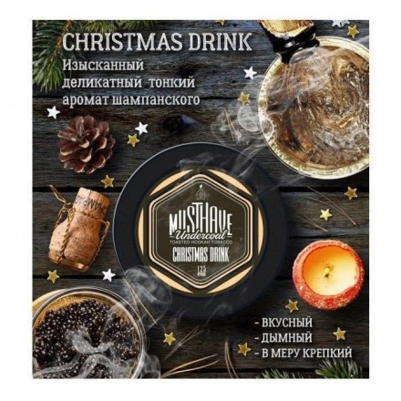 Табак Must Have Christmas Drink 125 грамм (шампанское)