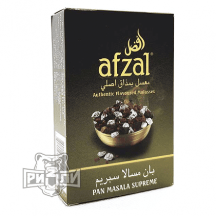 Табак Afzal Pan Masala Supreme 50 грамм (пан масала суприм)