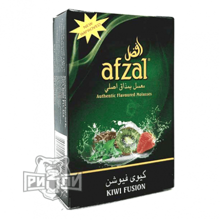 Табак Afzal Kiwi Fusion 50 грамм (киви лед клубника)
