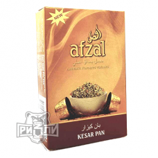 Табак Afzal Kesar Pan 50 грамм (очень специфическое сочетание вкуса пан рааса или пана масалы и шафрана)