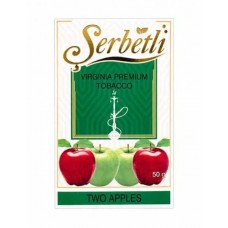 Табак Serbetli Two Apples 50 грамм (двойное яблоко)