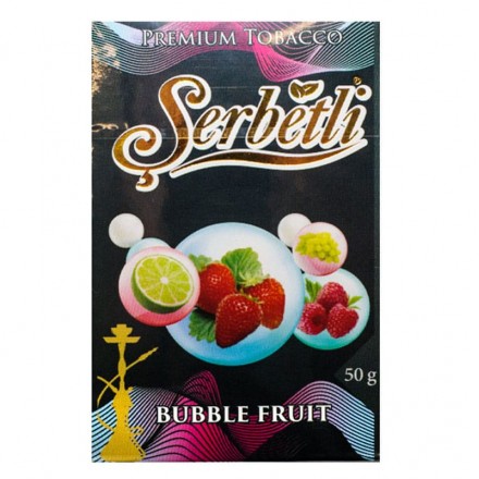 Табак Serbetli Bubble Fruit 50 грамм (фруктовая жевачка)