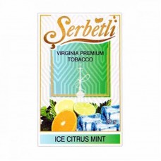 Табак Serbetli Ice Citrus Mint 50 грамм (ледяной цитрус с мятой)