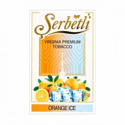Табак Serbetli Ice Orange 50 грамм (ледяной апельсин)
