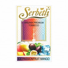 Табак Serbetli Ice Passion Fruit Mango 50 грамм (ледяная маракуйя с манго)